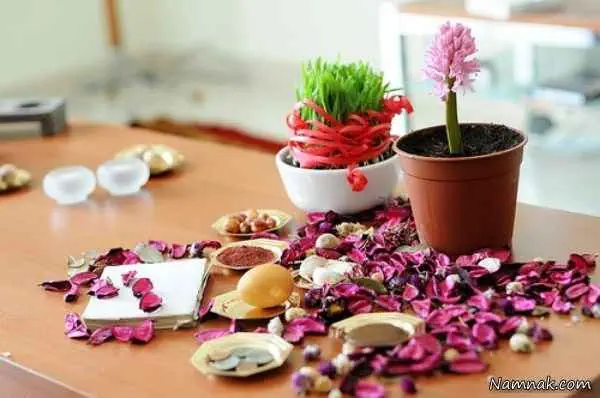 تزیین سفره هفت سین